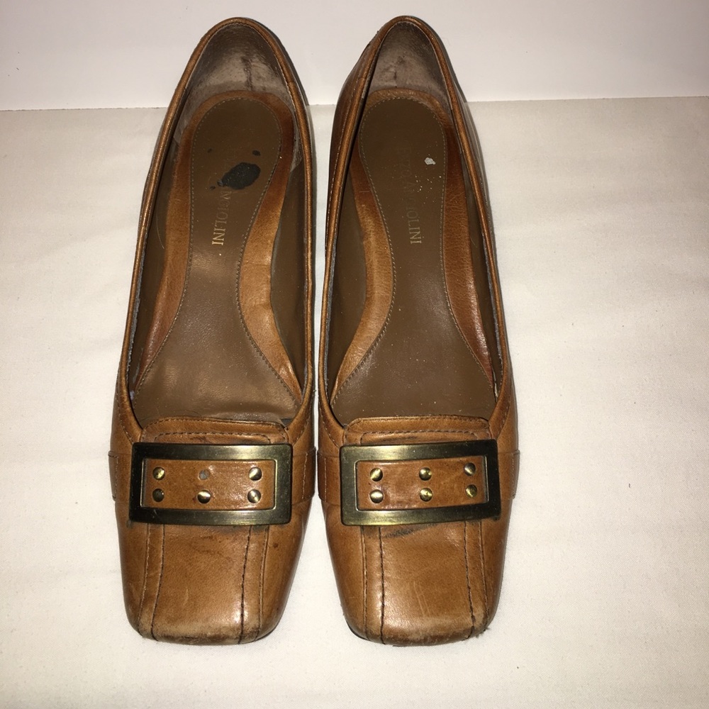 Enzo Angiolini Brown Loafers Sz 7.5